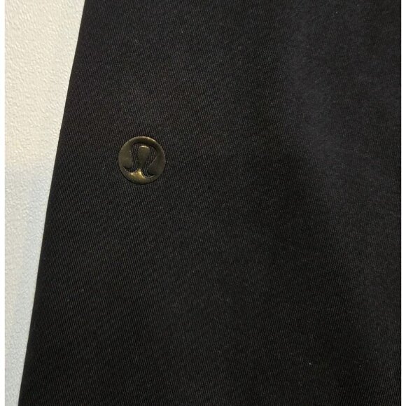 Lululemon On The Fly Pants Black Womens Size 12 Front Back Pockets Missing Draws - Picture 6 of 8